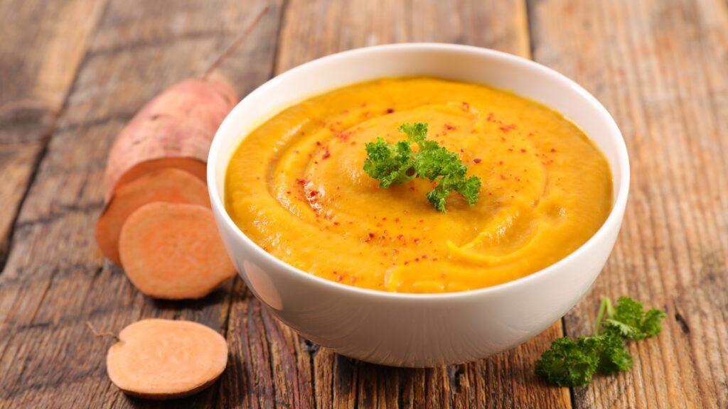 Sweet potato soup